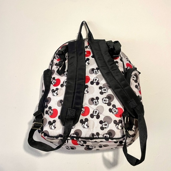 Disney Mickey Mouse Toss Heads Back Pack Baby Diaper Bag Daypack - Picture 5 of 10
